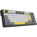 Ajazz Клавіатура Ajazz AK870 V2 Flying Fish Switch USB UA Black/Grey/Yellow (AK870-V2-FF-BGY)