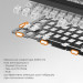 Ajazz Клавіатура Ajazz AK870 V2 Flying Fish Switch USB UA Black/Grey/Yellow (AK870-V2-FF-BGY)