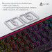 Ajazz Клавіатура Ajazz NK68 Red Switch USB UA Black (NK68-R-S-B)