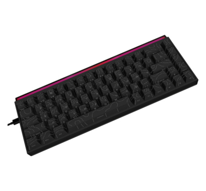 Ajazz Клавіатура Ajazz NK68 Red Switch USB UA Black (NK68-R-S-B)