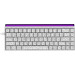 Ajazz Клавіатура Ajazz NK68 Red Switch USB UA White (NK68-R-S-W)