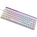 Ajazz Клавіатура Ajazz NK68 Red Switch USB UA White (NK68-R-W)