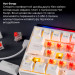 Ajazz Клавіатура Ajazz NK68 Red Switch USB UA White (NK68-R-W)