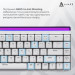 Ajazz Клавіатура Ajazz NK68 Red Switch USB UA White (NK68-R-W)