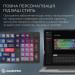 GamePro Клавіатура GamePro Asgard Drakkar Keychron Super Red Switch Wireless/Bluetooth/USB UA Black (MK305BK)