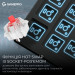 GamePro Клавіатура GamePro Asgard Drakkar Keychron Super Red Switch Wireless/Bluetooth/USB UA Black (MK305BK)