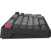 GamePro Клавіатура GamePro Asgard Drakkar Keychron Super Red Switch Wireless/Bluetooth/USB UA Black (MK305BK)