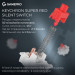 GamePro Клавіатура GamePro Asgard Drakkar Keychron Super Red Switch Wireless/Bluetooth/USB UA Black (MK305BK)
