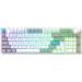 GamePro Клавіатура GamePro Asgard Drakkar Keychron Super Red Switch Wireless/Bluetooth/USB UA White (MK305WH)