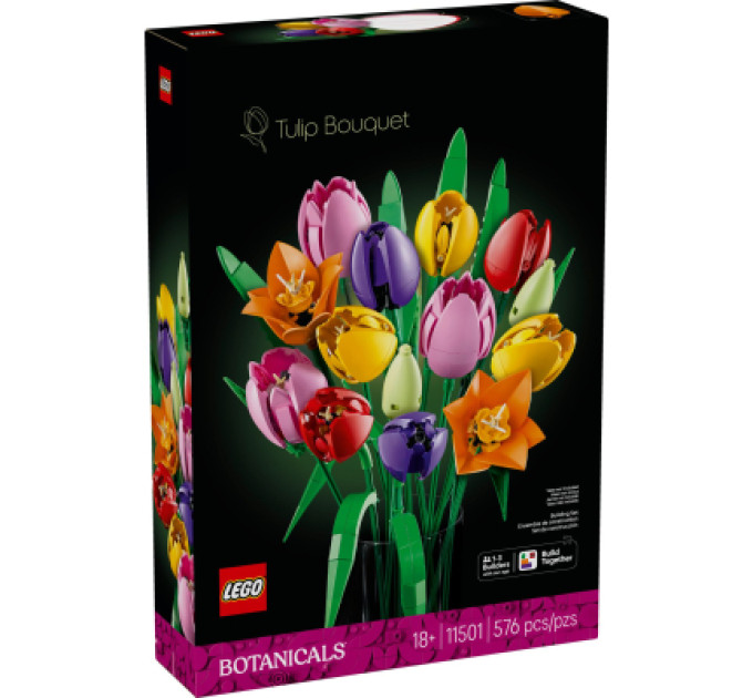 LEGO Конструктор LEGO Botanicals Букет тюльпанів (11501)