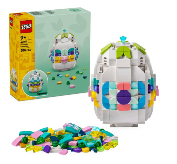 LEGO Конструктор LEGO Декоративне великоднє яйце (40816)