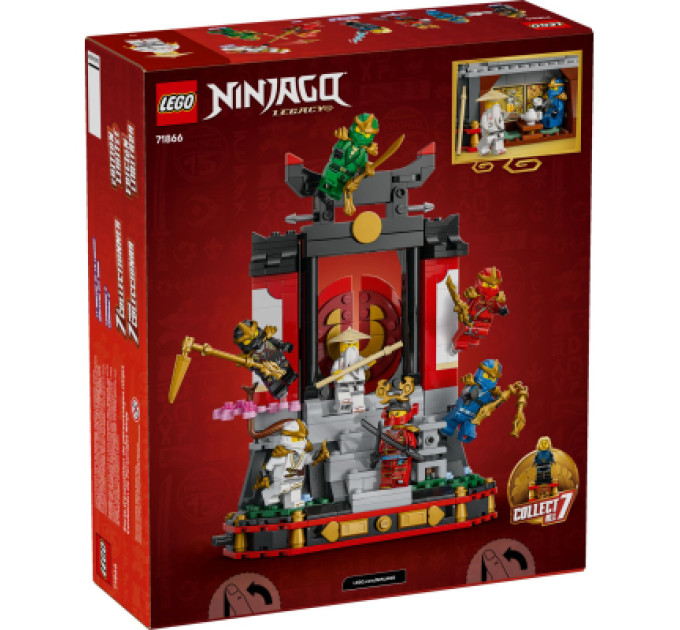 LEGO Конструктор LEGO NINJAGO Модель персонажів ніндзя. 15-та річниця (71866)
