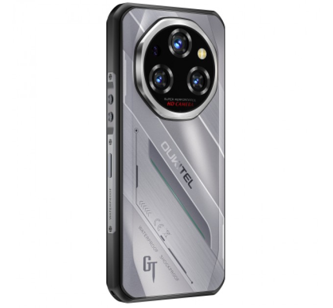 Мобільний телефон OUKITEL WP62 8/256GB Silver (6941749824684)