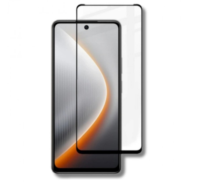 Скло захисне BeCover Tecno Spark 40 4G (KM5) Black (714922)