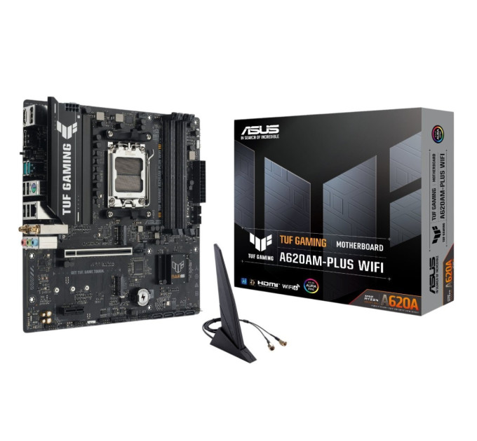 ASUS Материнська плата Asus TUF Gaming A620AM-Plus WiFi Socket AM5