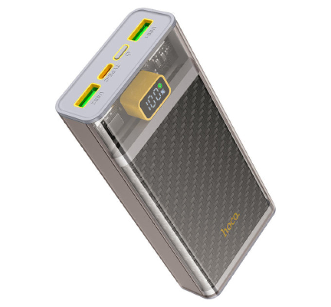 HOCO Батарея універсальна HOCO 20000mAh, 22.5W, Black (J103A / 45366)