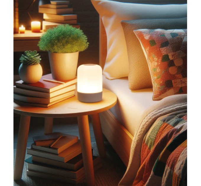 Нічник Eurolamp 2.5W 2800-6500K 1200mAh USB з акумулятором (NL-2.5W)