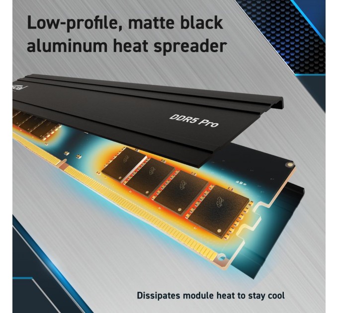 Набір з двох модулів пам'яті PRO 48GB DDR5-5600 KIT2 CP2K24G56C46U5 CRUCIAL