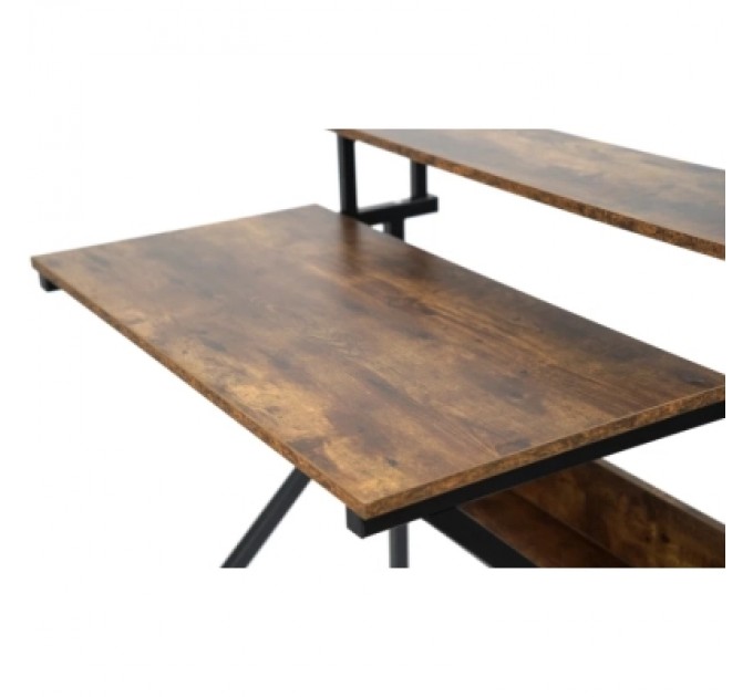 Комп'ютерний стіл Аклас Вікні VKS-80175 80x60 (Горіх) (00164089)