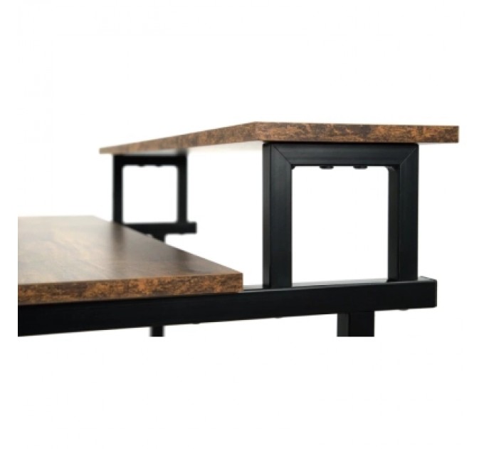 Комп'ютерний стіл Аклас Вікні VKS-80175 80x60 (Горіх) (00164089)