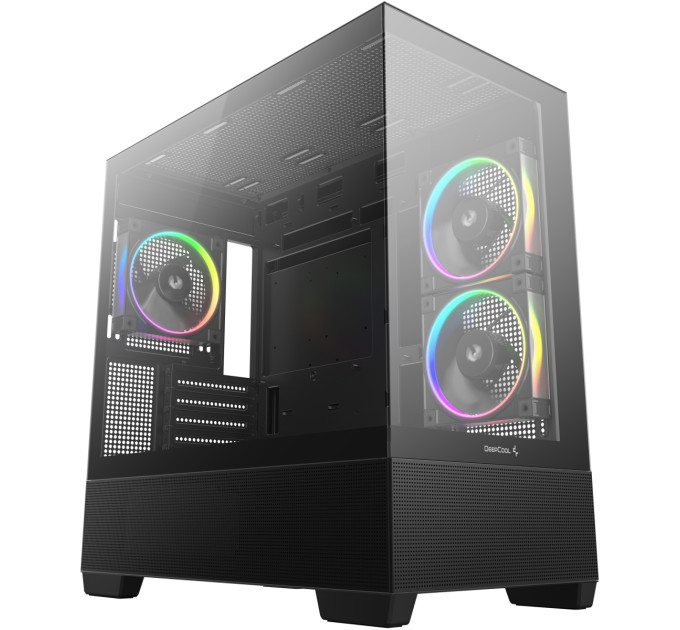 Deepcool Корпус DeepCool CG380 3F Black (R-CG380-BKAGM3-G) без БЖ