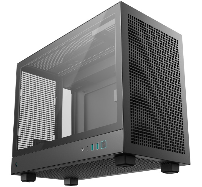Deepcool Корпус DeepCool CH160 Plus Black (R-CH160-BKNGM0-G) без БЖ