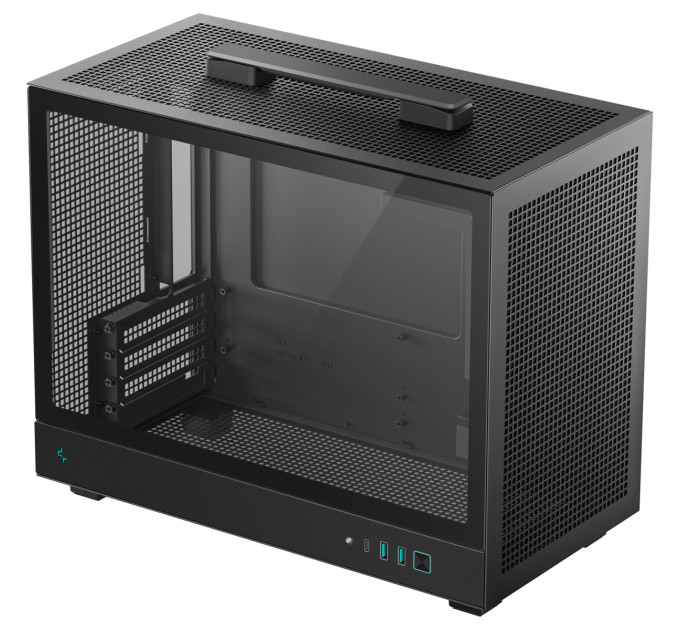Deepcool Корпус DeepCool CH160 Plus Black (R-CH160-BKNGM0-G) без БЖ