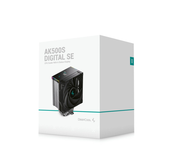 Deepcool Кулер процесорний DeepCool AK500S Digital SE Black (R-AK500S-BKADMN-GJD)
