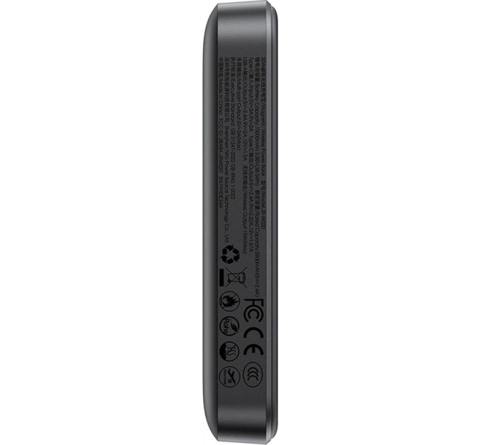 JOYROOM Універсальна мобільна батарея Joyroom Magnetic Wireless JR-W020 10000mAh 20W Black (6941237118455)