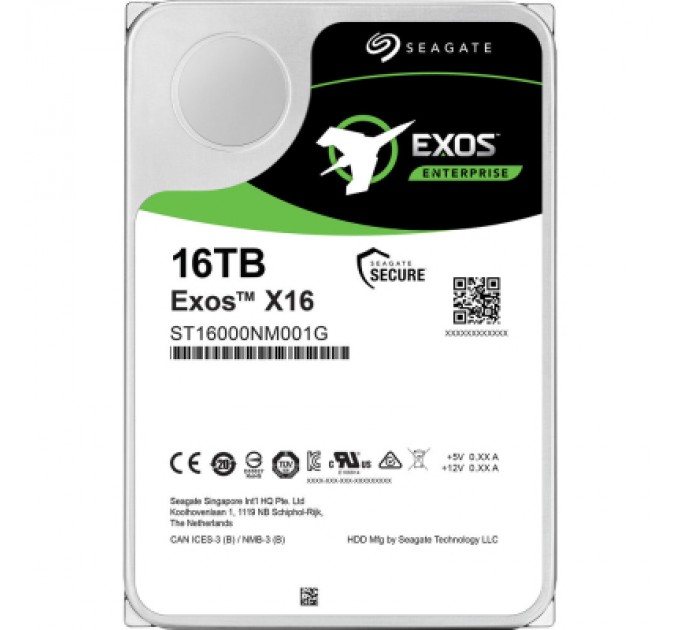 Жорсткий диск SAS 3.5" 16TB Seagate (ST16000NM007H)