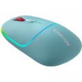 Canyon Мишка Canyon MW-22 Dual Band RGB Wireless Dark Cyan (CNS-CMSW22DC)