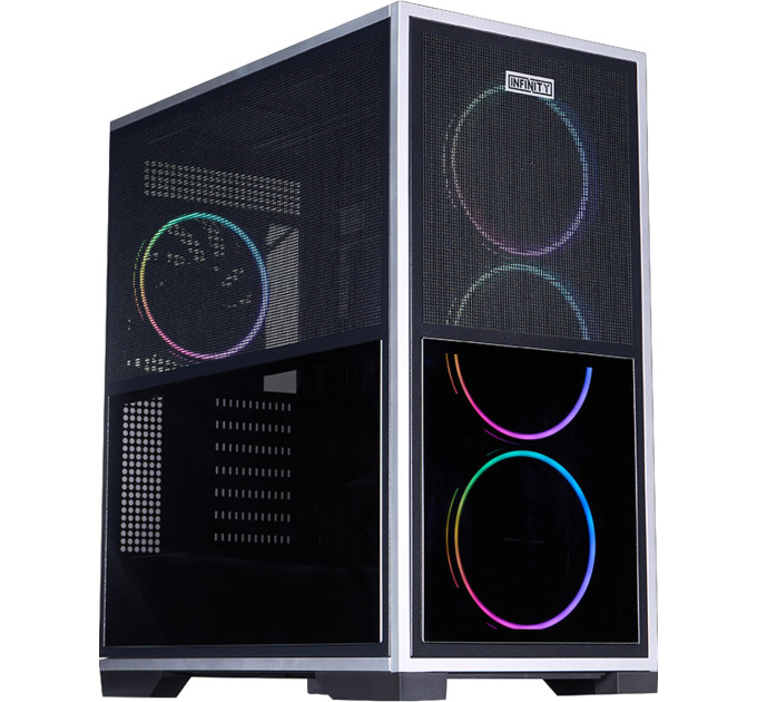 1stPlayer Корпус 1stPlayer IF8-BK-4FO7-14 Black