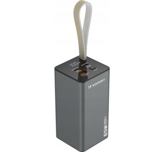 Wozinsky Батарея універсальна Wozinsky 30000mAh, K65+ 65W 30000mAh 2*USB-C, USB-A (5907769364457)