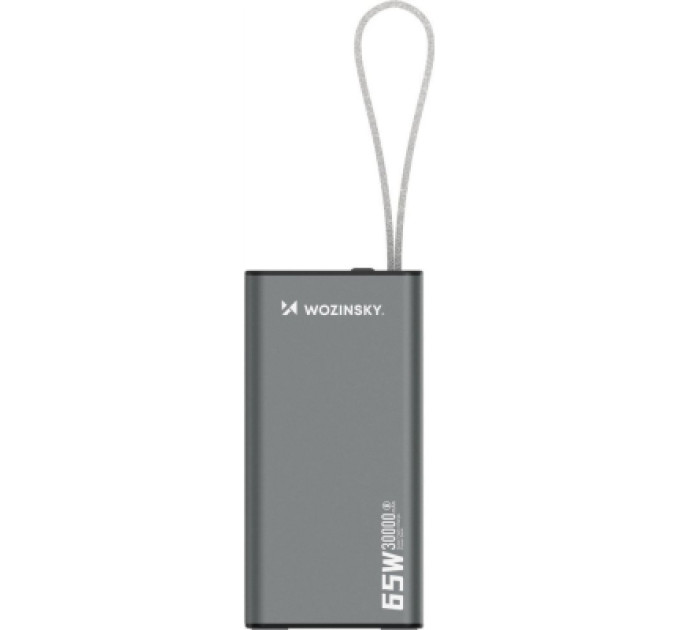 Wozinsky Батарея універсальна Wozinsky 30000mAh, K65+ 65W 30000mAh 2*USB-C, USB-A (5907769364457)
