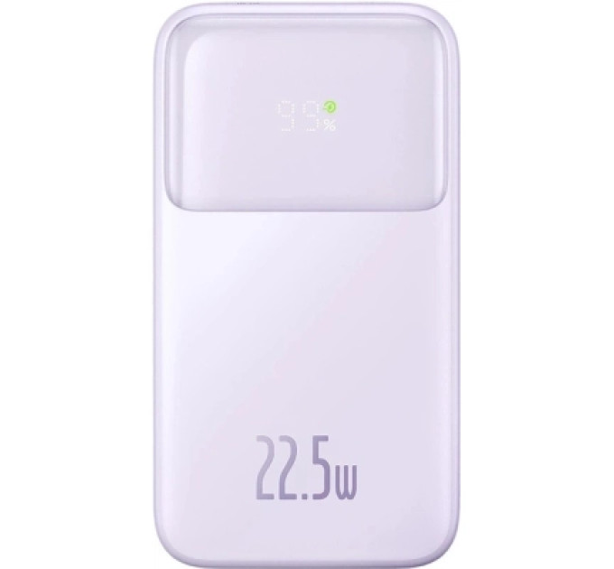 Baseus Батарея універсальна Baseus Comet 20000mAh 22.5W PD QC Purple (PPMD020105)