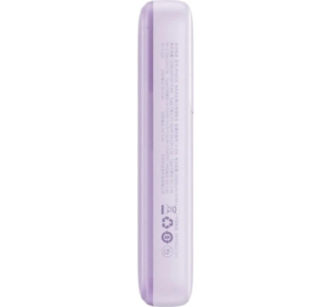 Baseus Батарея універсальна Baseus Comet 20000mAh 22.5W PD QC Purple (PPMD020105)