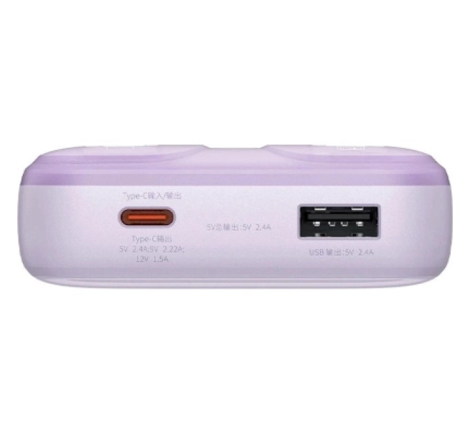 Baseus Батарея універсальна Baseus Comet 20000mAh 22.5W PD QC Purple (PPMD020105)