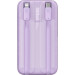 Baseus Батарея універсальна Baseus Comet 20000mAh 22.5W PD QC Purple (PPMD020105)