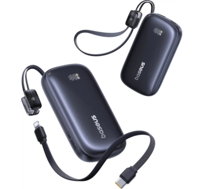 Baseus Батарея універсальна Baseus EnerFill FC21 Qpow 3 Ultra 20000mAh 45W Black (E0027P00)