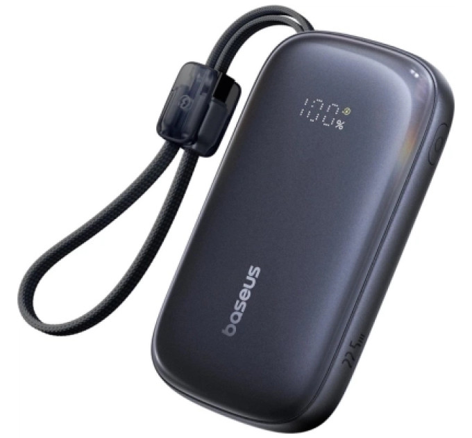 Baseus Батарея універсальна Baseus EnerFill FC21 Qpow 3 Ultra 20000mAh 45W Black (E0027P00)