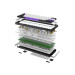 Hator Клавіатура Hator Hellyberry HK60 Mechanical Linear RGB USB UA Black/White (HK60)