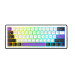 Hator Клавіатура Hator Hellyberry HK60 Mechanical Linear RGB Wireless/Bluetooth/USB UA Black/White (HK60_wireless)
