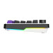 Hator Клавіатура Hator Hellyberry HK75 Mechanical Linear RGB USB UA Black/White (HK75)