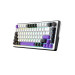 Hator Клавіатура Hator Hellyberry HK75 Mechanical Linear RGB Wireless/Bluetooth/USB UA Black/White (HK75_wireless)