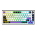 Hator Клавіатура Hator Hellyberry HK75 Mechanical Linear RGB Wireless/Bluetooth/USB UA Black/White (HK75_wireless)