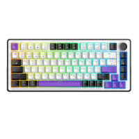 Клавіатура Hator Hellyberry HK75 Mechanical Linear RGB Wireless/Bluetooth/USB UA Black/White (HK75_wireless)