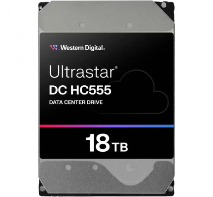 Жорсткий диск 3.5" 18TB HC555 WDC Hitachi HGST (WUH722018CLE6L4)