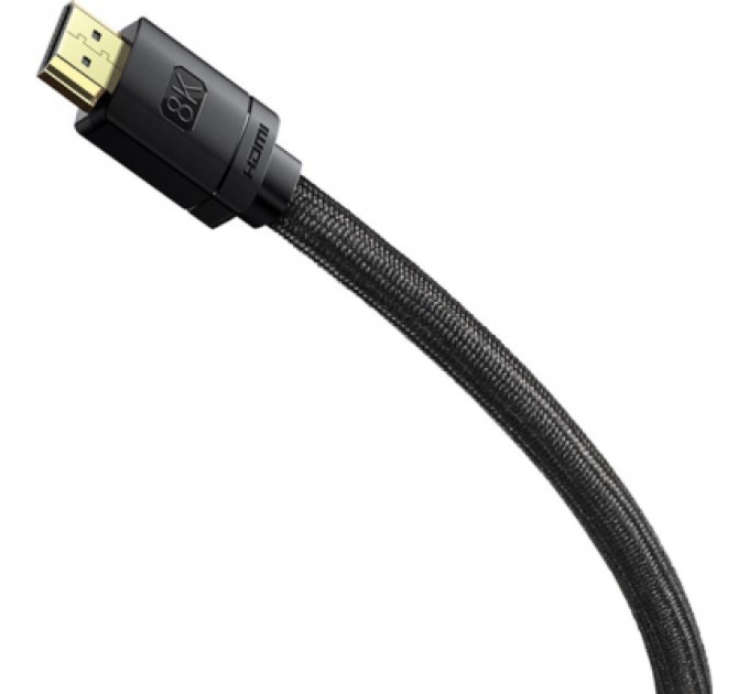 Кабель мультимедійний HDMI to HDMI 1.0m V2.1 Baseus (CAKGQ-J01)