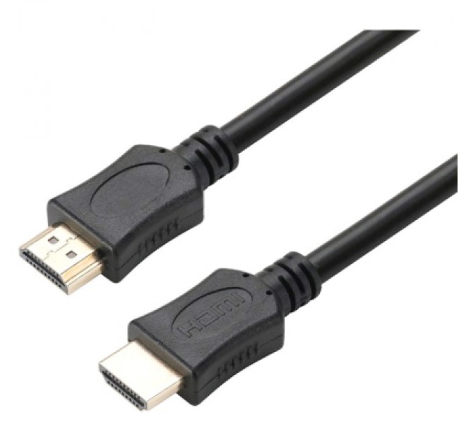 Кабель мультимедійний HDMI M to HDMI M 0.5m V1.4 Prologix (PR-HDMI-HDMI-CCS -01-30-05m)