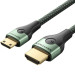 Vention Кабель мультимедійний HDMI M to HDMI mini M 1.0m V2.1 8K 60Hz green VENTION (AGJGF)